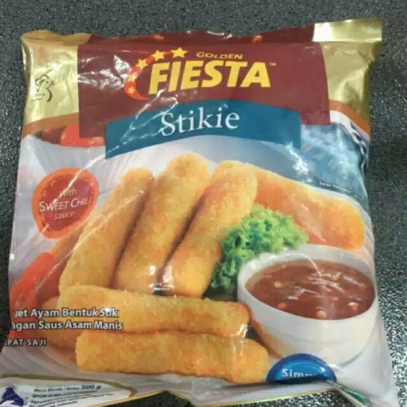 

Golden Fiesta Stikie 500gr Nugget Ayam