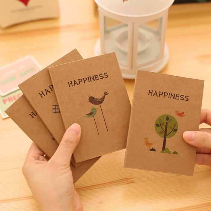 

Terlaris Buku Tulis Unik / Book Mini Edisi Happiness