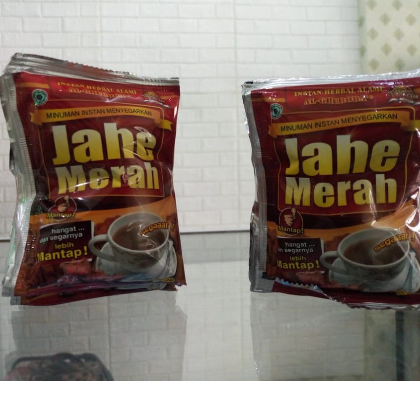 

Jahe Merah Serbuk AL-GHUROBA 10 Sachet