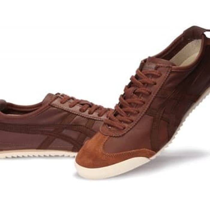 asics tiger brown