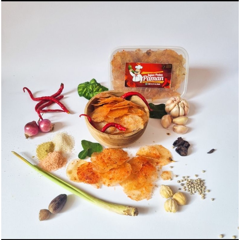 

KERIPIK KACA PEDAS DAUN JERUK! KRIPCA!