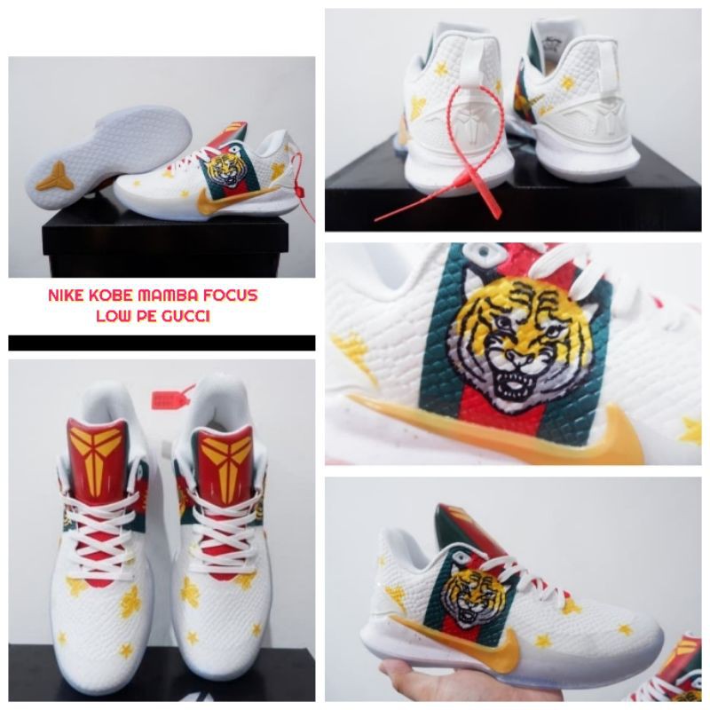 Sepatu Basket Nike Mamba Focus LOW PE Gucci