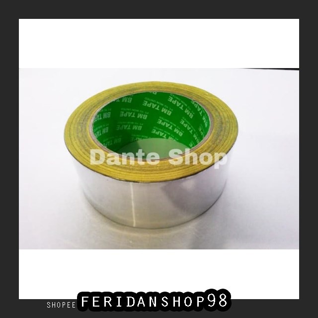 

FS1305 SELOTIP & DOUBLE TAPE LAKBAN ALUMUNIUM FOIL ATK TAPE 2 INC 4 5 CM X 25 METER BY FERIDANSHOP98