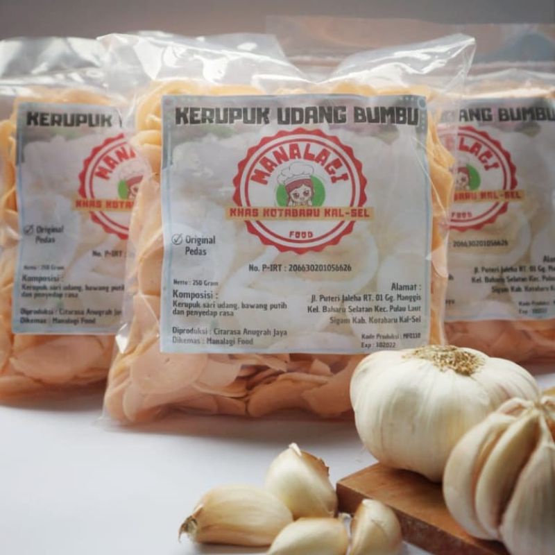 KERUPUK UDANG BUMBU ORIGINAL KHAS KOTABARU