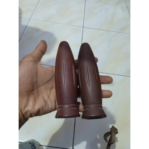 Karet Gas Handgrip Stang Kemudi Motor Universal CB GL MP Tiger GL100 Gl125 Ninja C70 S90 Japstyle Sc