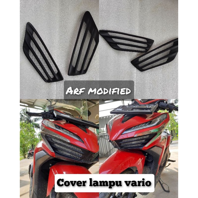 Garnish Lampu  Depan Vario 150 Vario 125 new 2019 2018