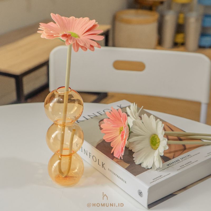 Bunga Daisy Gerbera Artificial High Quality/Bunga Palsu Real Touch-1