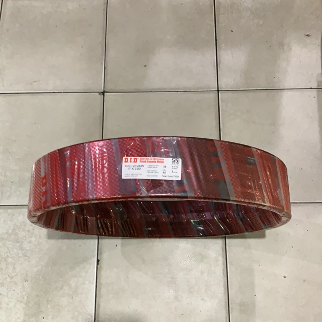 Velg did hitam ring 17 ukuran 250