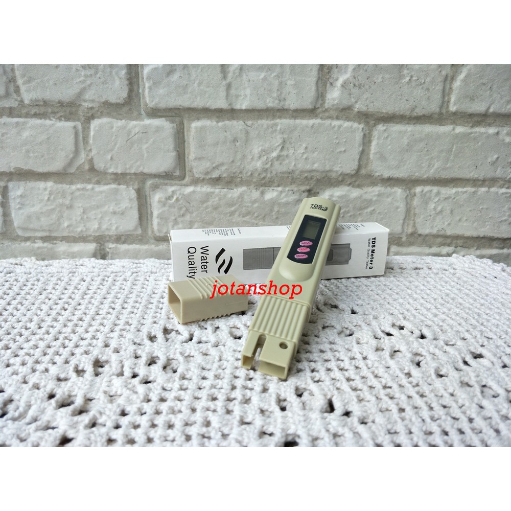 TDS Meter digital Alat ukur Pengukur Kandungan Mineral Hidroponik aquascape