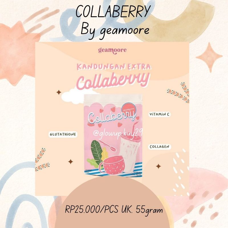 

COLAGEN DRINK COLLABERRY BY GEAMOORE