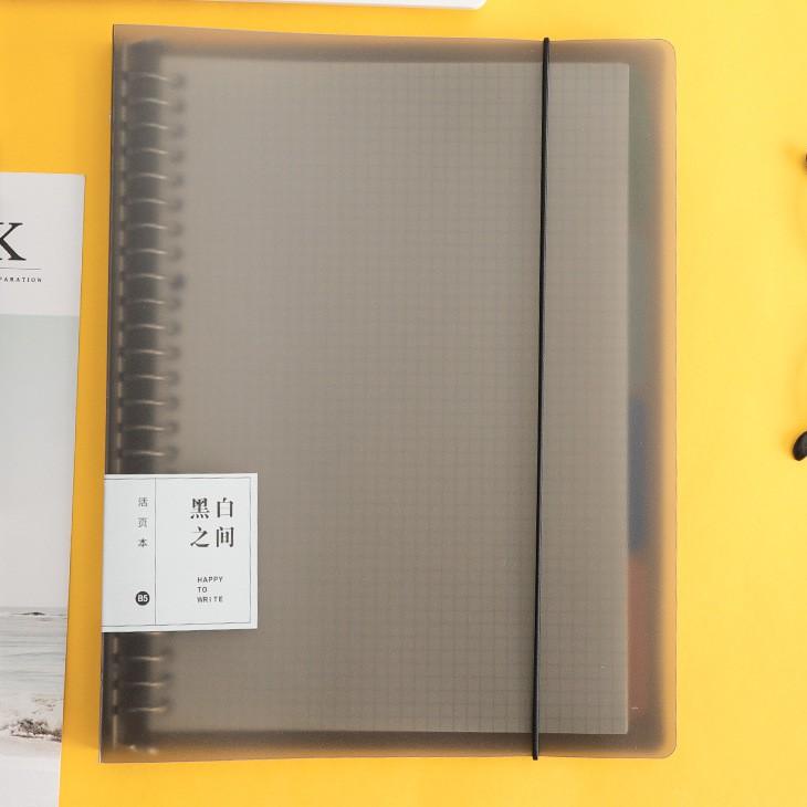 

Kekinian - Binder A5/B5 Polos Bening Plastik Tebal Include Kertas dan Pembatas ..