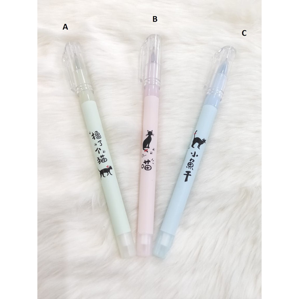 

Mixthings Bitoon Cat Pen - Pena Kece Terbaru / Pena Sekolah / Pena Murah / Cute Pen