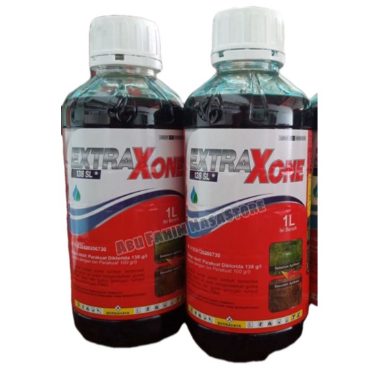 RACUN KONTAK EXTRAXONE 138 SL / HERBISIDA KONTAK RACUN RUMPUT EXTRAXONE 1 LITER