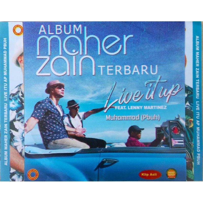 maher zain vcd album live it up terbaru