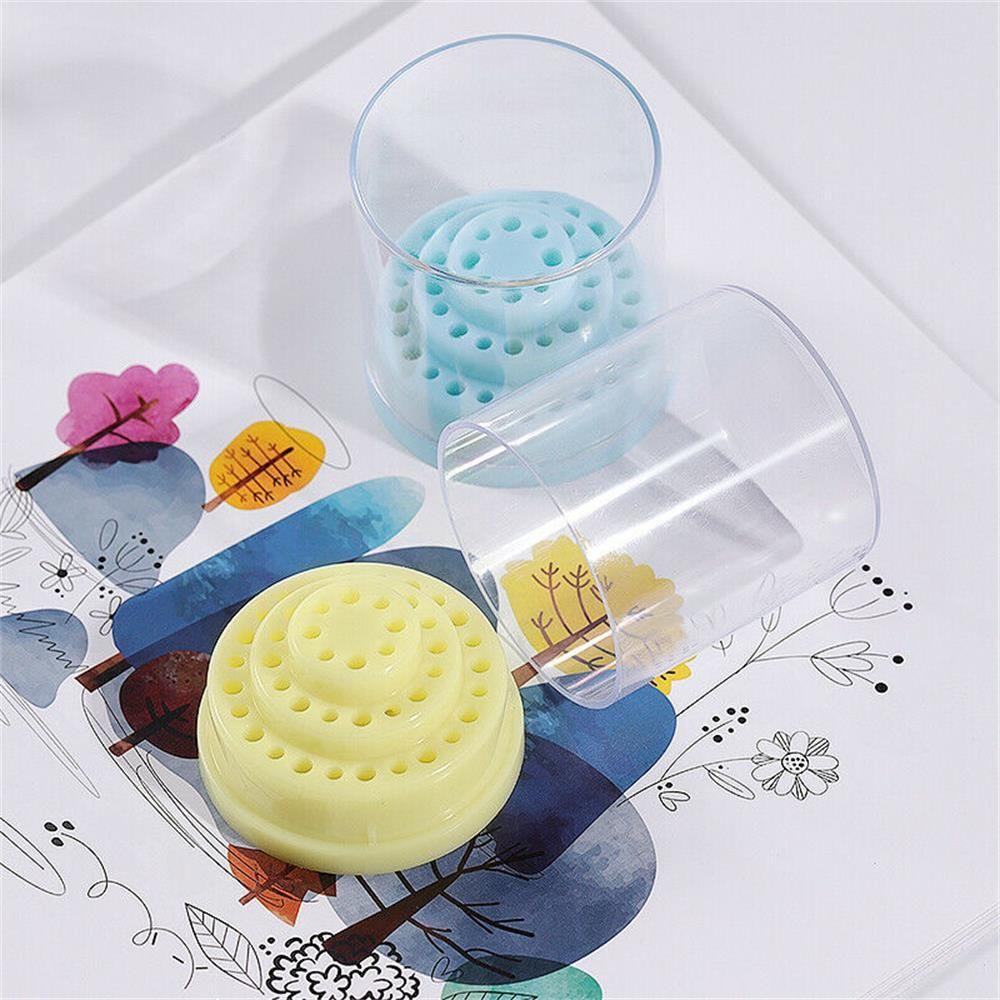 Holder Kepala Bor Kuku Transparan Untuk Alat manicure Bits