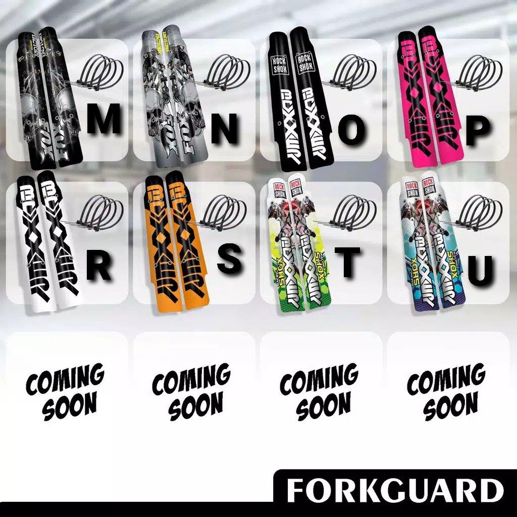 Fork guard sepeda MTB  pelindung shock depan