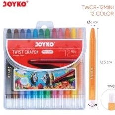 

Twist Crayon JOYKO TWCR-12mini (12warna)