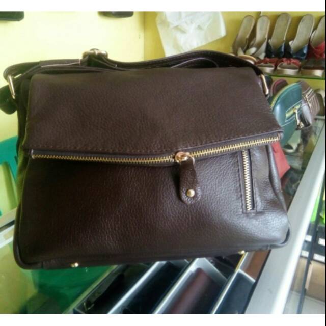 Tas kulit papirut garut