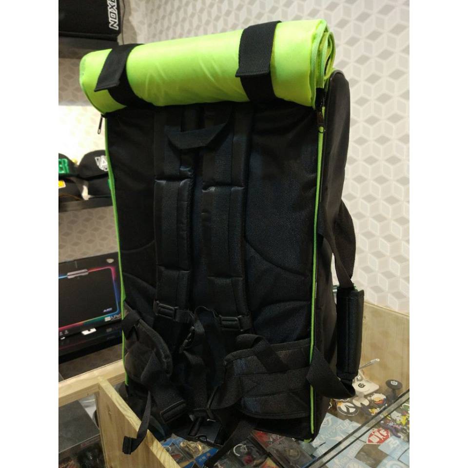 Noxelic - Pro Gaming Bag Green || Tas Gaming