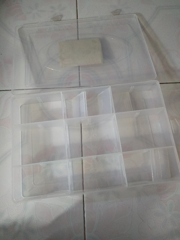 Lysashop - Kotak Penyimpanan Aksesoris Bersekat/kotak Serbaguna/tempat Simpan Multifungsi