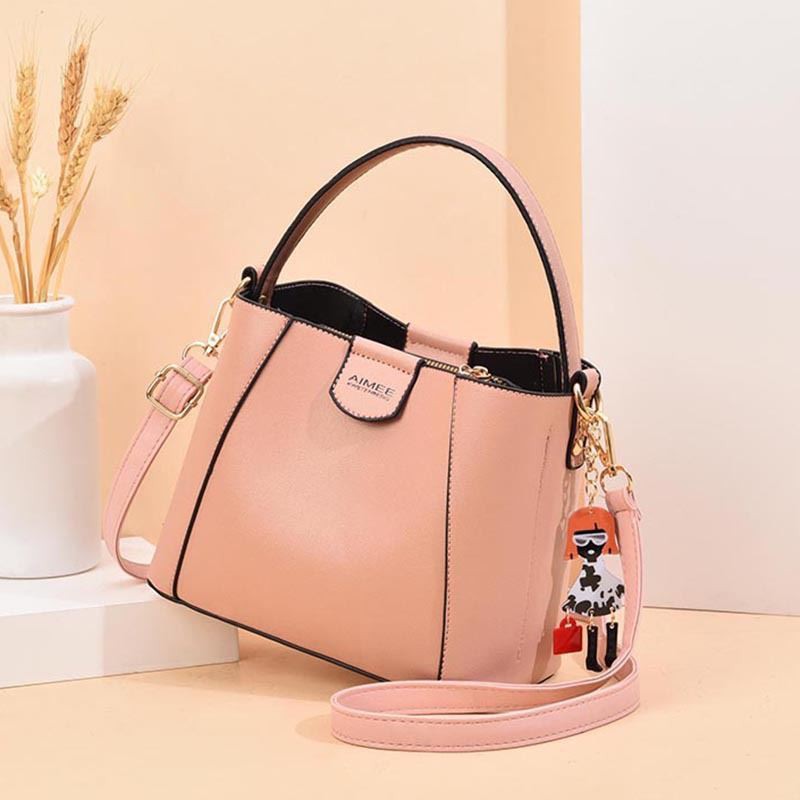 BJ28818 - BEIGE/BLACK/KHAKI/PINK - TAS SLEMPANG TOTE BAG TAS KERJA HANDBAG IMPORT TERMURAH TERLARIS JAKARTA FASHION WANITA JT8818 BQ2881