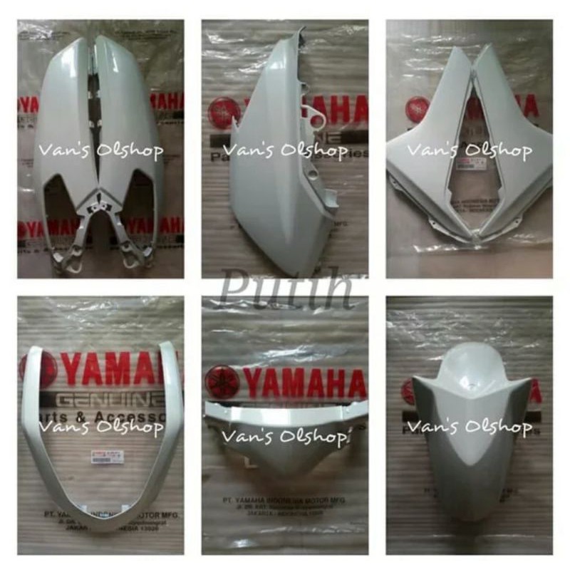 body halus nmax full putih Original Yamaha