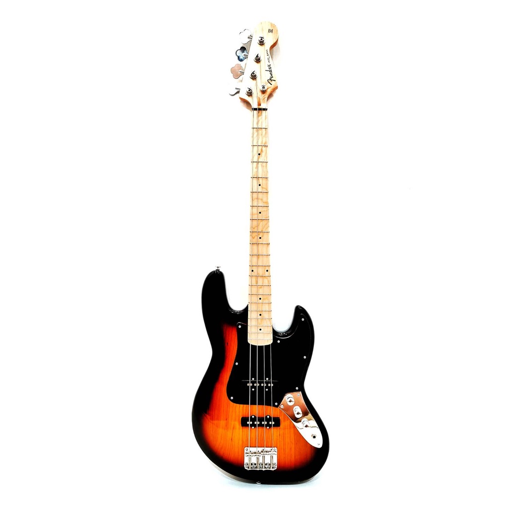 Bass Elektrik Merk Fender Model Jazz Bass Warna Sunburst Bonus Kabel Jack Listrik Murah Jakarta