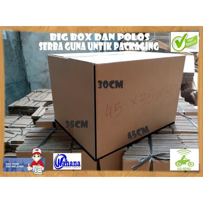 

HOT SALE Kardus/Box/Karton Polos UK45x35x30 Terjamin