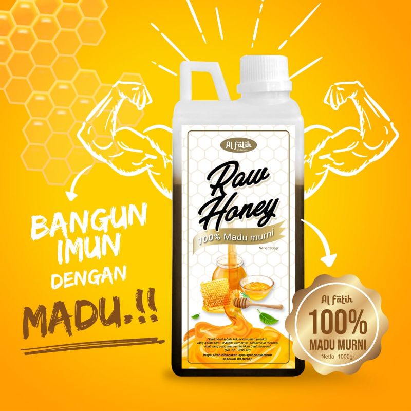 

Madu Murni Al Fatih 1000 gr 1kg Madu Hutan Raw Honey Madu Asli Madu Jambi Madu Daerah Bogor