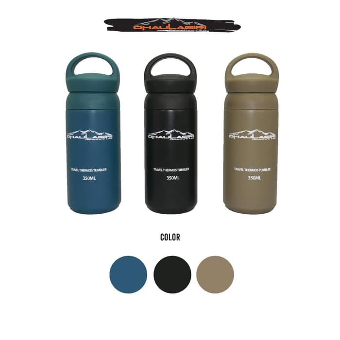 Thermos Tumbler 350ML Dhaulagiri Portable Outdoor Travel Botol Air