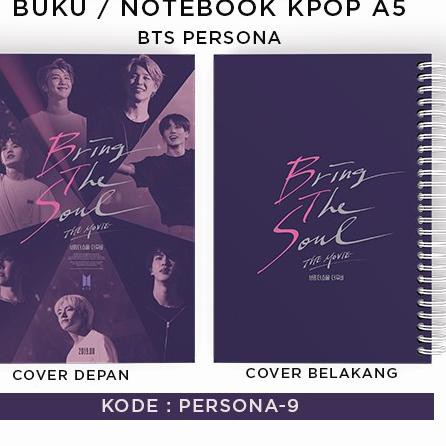 

[PROMO BULAN INI] [TERLARIS] Notebook A5 Buku Tulis Buku Catatan Buku Harian KPOP KOREA BTS PERSONA