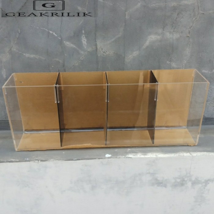 soliter akrilik soliter cupang akuarium cupang akrilik 48x12x15