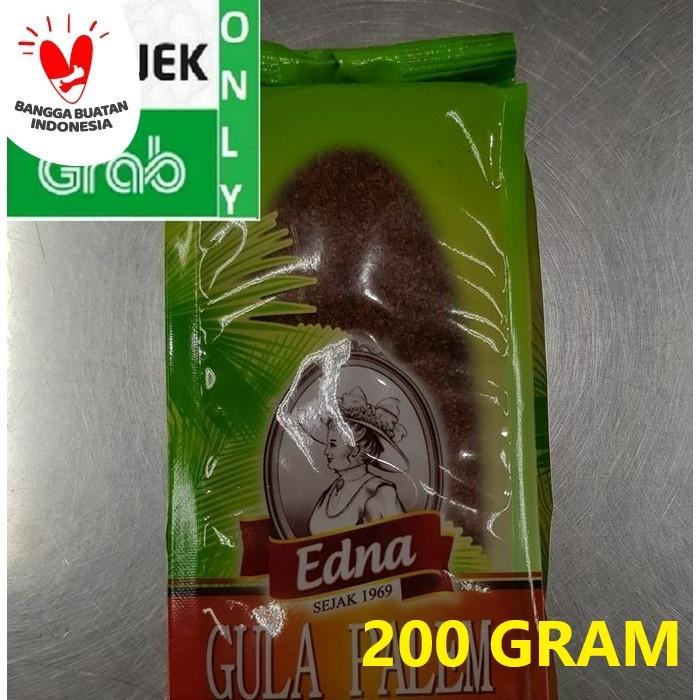 

Gula Palem / Aren semut - Palm Sugar Edna 1 KARTON - Gojek/grab Only - EDNA