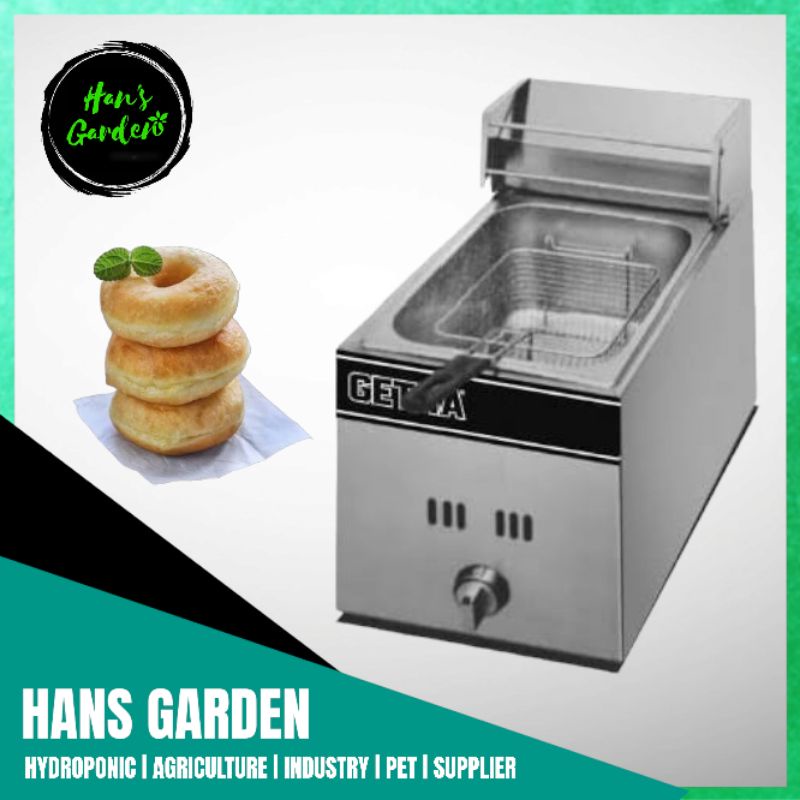 GETRA GF101G gas deep fryer mesin penggoreng gas GETRA GF 101 G