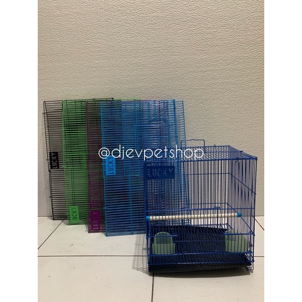 KANDANG BESI LIPAT IMPORT LUCKY SIZE S|| KANDANG SUGAR GLIDER || KANDANG BESI-1
