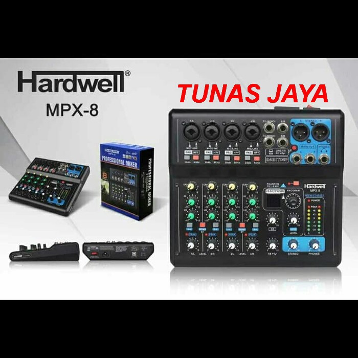 Mixer Audio Hardwell MPX 8 (8 Channel)