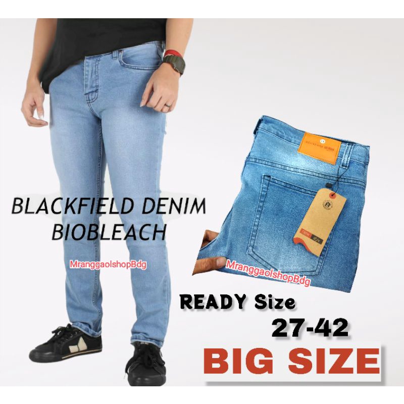 jeans pria jeans pria Big size/ jeans pria jumbo / celana jeans pria slim fit JUMBO 42