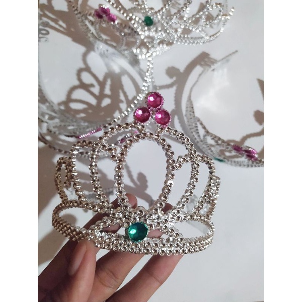 Bandana Mahkota | 6 pcsBando Bandana wanita | Bando plastik