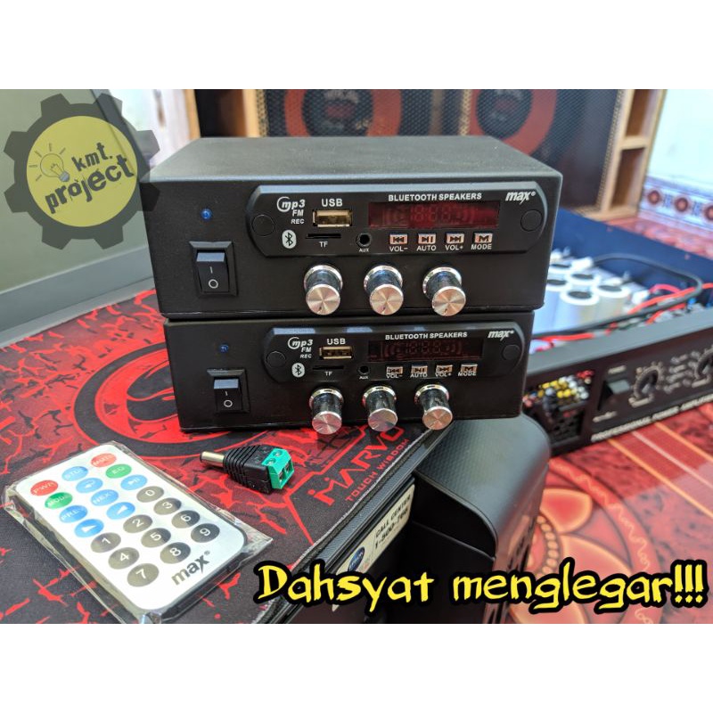 Amplifier Subwoofer 2.1 Dahsyat Menggelegar 