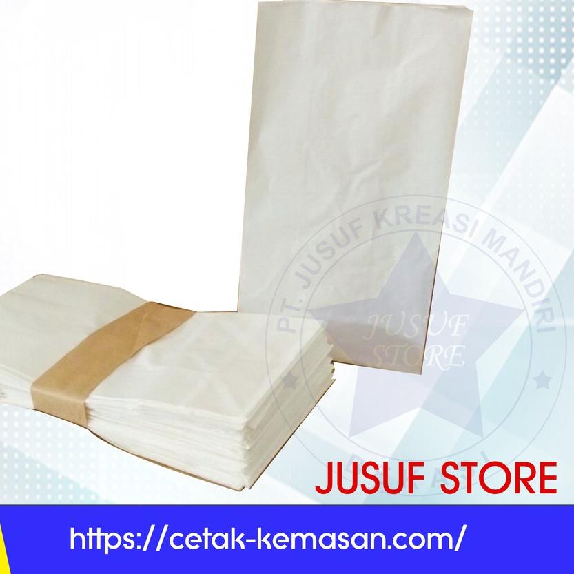 

Paperbag polos foodgrade isi 250pcs/pack