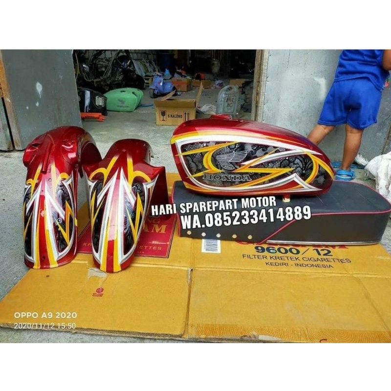 BODY SET CB FULL AIRBRUSH