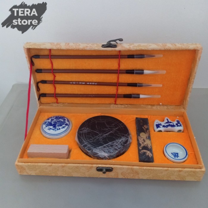 

kaligrafi set kuas china mopit set 4 kuas