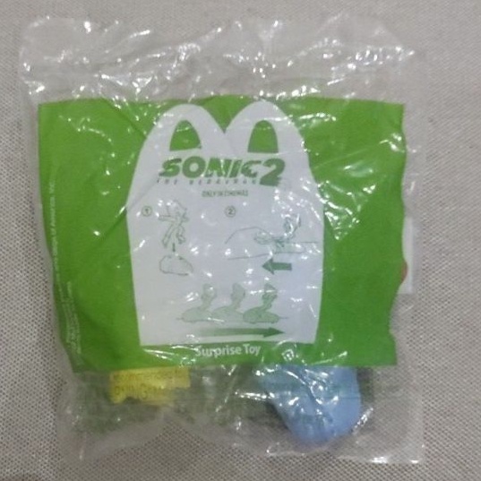 Mainan Mcd Sonic The Hedgehog Suprise Toy