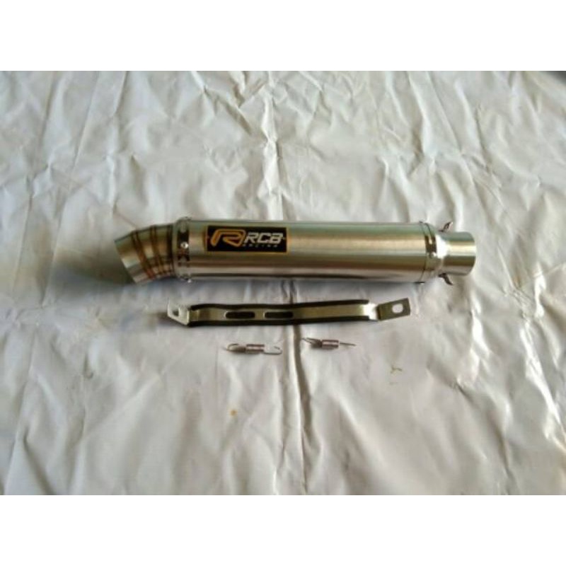 Knalpot rcb corong jumbo.panjang 30cm.inlet 50mm