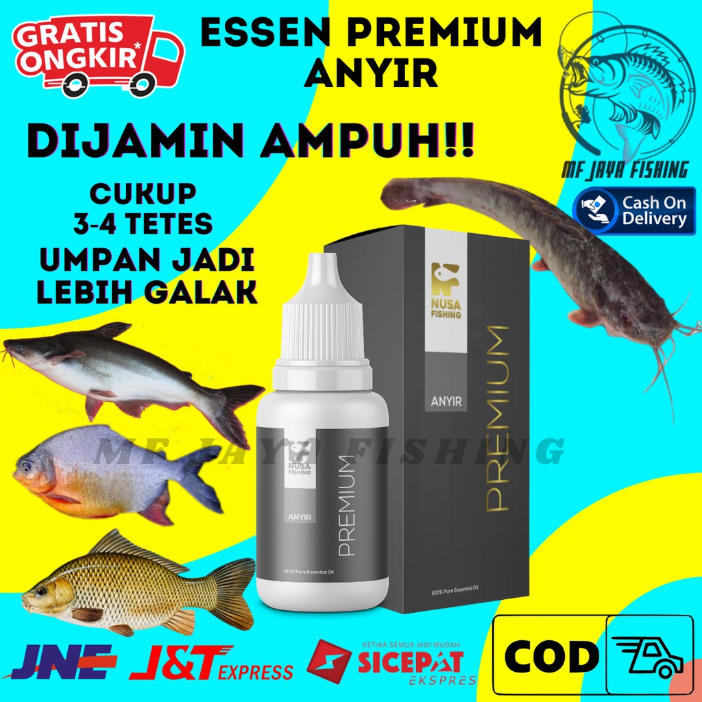 Essen Esen Ikan Lele Patin Galatama Esen Semua Jenis Ikan Essen Premium Anyir 30ml