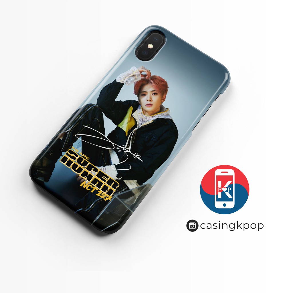 CASEME CASING HP KPOP XIAOMI/OPPO/VIVO/SAMSUNG/iPHONE SUPER HUMAN NCT JAEHYUN