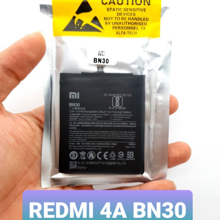 BATERAI BATRE XIAOMI REDMI 4A BN30 BN-30 BATTERY