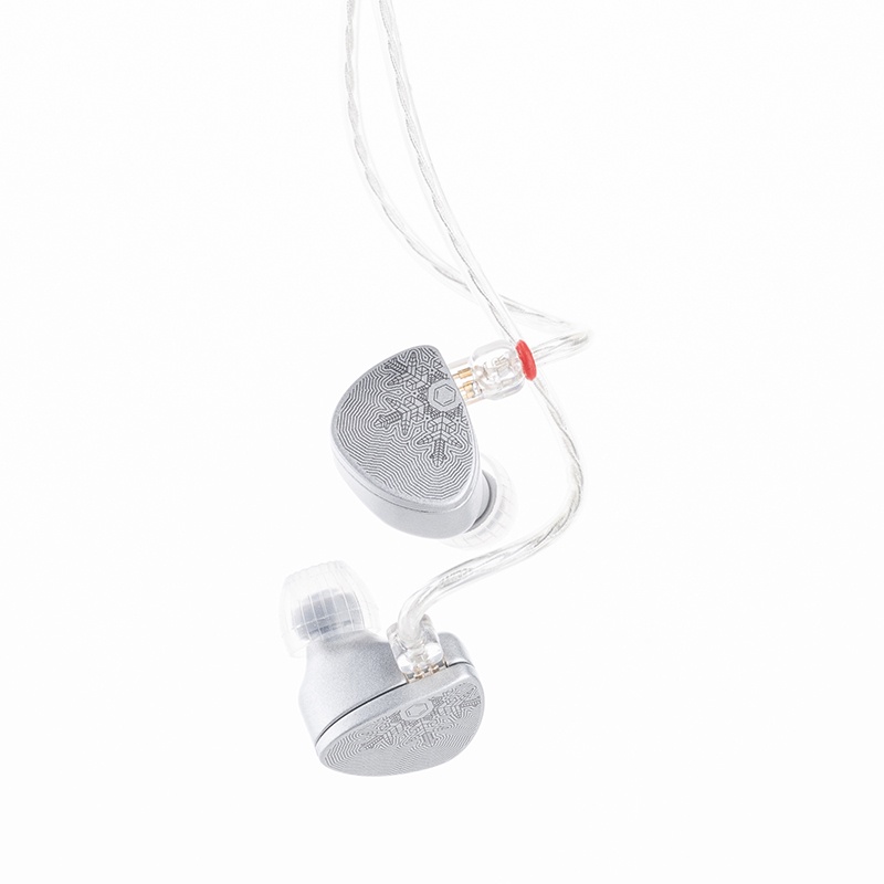 Moondrop ARIA Snow Headset In-Ear Dinamis LCP Diafragma