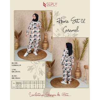 Setelan esmeralda ORIGINAL Seply Home SET || Seply Home SET 02||Caramel||Lavender||Tulip wood