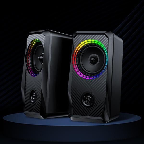 SPEAKER FLECO F07 KOMPUTER MINI SOUND &amp; SPEAKER KOMPUTER GAMEN GS1 &amp; GS5 MULTIMEDIA SPEAKER